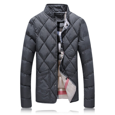 

Men's Winter Jacket Plus Size  Fashion Warm Parka Coat Brand New Arrival Men Designed Down Jackets Casual Men Slim Fits Coats