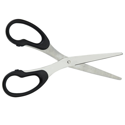 

Wide (GuangBo) 205mm office scissors scissors color random JD5441