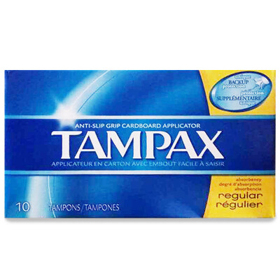 

Дэн Бизи (Tampax) тампон с большим числом 10 (США импортировали)