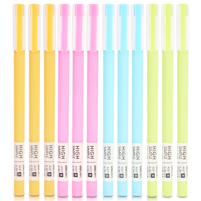 

Deli full needle 038mm black pen water pen pen 12 box A001