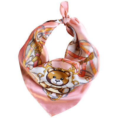 

Lan Shiyu LANSHIYU silk small square women mulberry silk small handkerchief stewardess scarf No 4 color