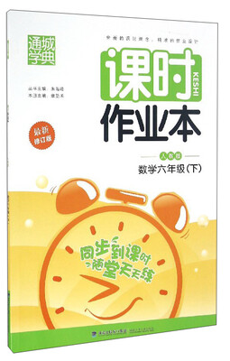 

通城学典 课时作业本：数学（六年级下 人教版 最新修订版）