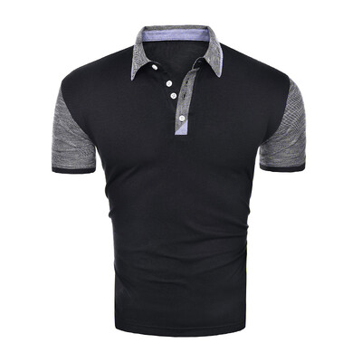 

Mens Short Sleeved POLO Shirt Casual Cotton Shirt for Men