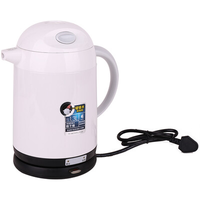 

Effective (deli) 85600 lock water electric kettle / electric kettle stainless steel liner 24 hours continuous insulation white
