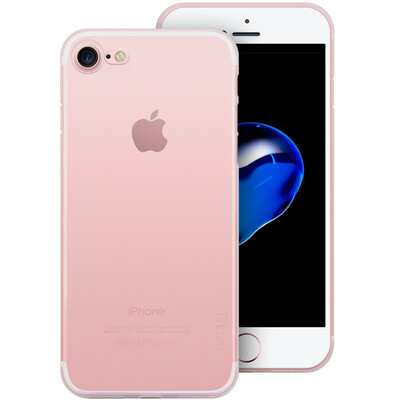 

7 BIAZE Apple, телефон оболочки защитные рукава все включено iPhone7 падение силиконовую сопротивление мягкой оболочки прозрачный белый лук серии кожи JK81-