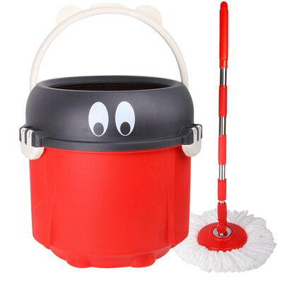 

[Supermarket] US joys Jingdong cool odd dual drive spin mop stainless steel basket mop bucket eluting combo hand pressure mop bucket mop mop BS-MOP-2301