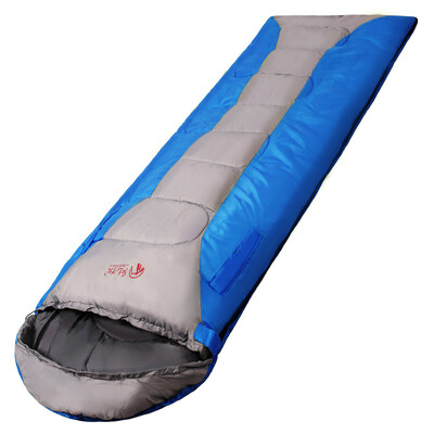 

Red camp sleeping bags outdoor adult spring, summer, autumn and winter thickening warm lunch break ultra-light camping can reach out sleeping bag with liner can be washed and desolated 1.7kg green