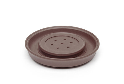 

Dark Brown Yixing Zisha Clay Cha Chuan Tea Boat