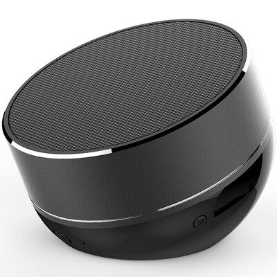 

динамик QCY QQ800 Bluetooth открытый маленький стальной пистолет Bluetooth 4.1 стерео динамики компьютера маленький черный