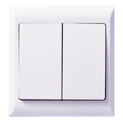 

Simon Electric simon J60397 double open double control 61 series 86 steel floor switch socket