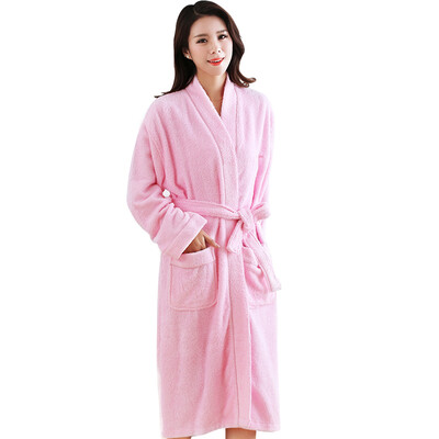 

Jingdong supermarket] bamboo of the home textiles bamboo fiber Han costumes pajamas bathrobes women pink all