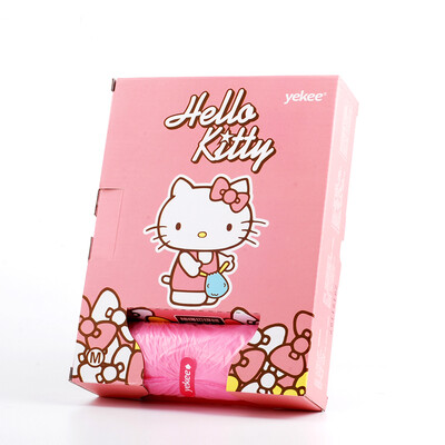 

Yi Jie Hello Kitty боксировал шнурок мешки для мусора мешки для чистки 45 * объем 50cm5 90 Y-9550