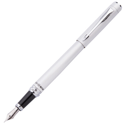 

Hero HERO white metal rod iridium gold pen ink pen sharp tip 958