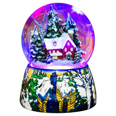 

Memories Garden Christmas Tree Gifts Creative Gifts Toys Boxes Boxes LED Snowballs Turn Snow Snow Snow House Crystal Ball Music Box Y8066BSL Sky City