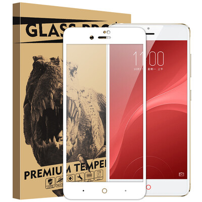 

KOOLIFE Nubian Z11minis full-screen coated steel film full-screen glass film full coverage of mobile phone protection film for Nubian Z11MINIS-white