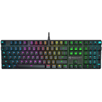 

Ice Cocktail (ROCCAT) Kill Shark Leora Suora FX Полноцветная механическая игровая клавиатура Black Green Axis Jedi Survival Chicken Keyboard