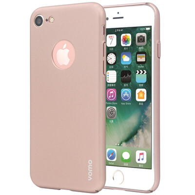 

Yomo Apple, iPhone7 телефон телефон оболочки / защитный рукав полный Хемминг кожа чувствовать матовой твердой оболочкой розового золота -logo