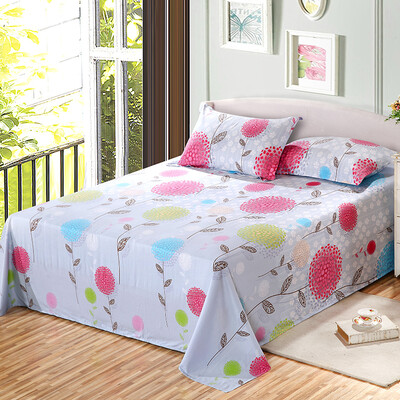 

AVIVI floral print cotton bed set (duvet cover/fitted sheet/pillow case)