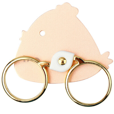 

Phantom (i-mu) Variety Miao small Kyrgyzstan creative means ring buckle mobile phone bracket double ring 360 degree rotation to prevent mobile phone slide metal material strong adhesive