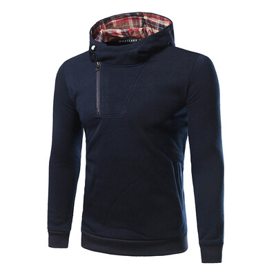 

Winter Men Sweatshirt Cotton Casual Pullover Hoodie