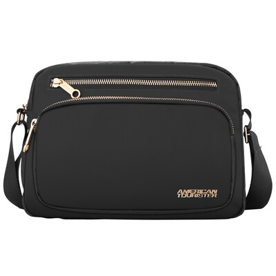 

США бригада сумка (AmericanTourister) Vicinity Fm ж серия легкого нейлон горизонтального диагонального пакет BF7 * 09003 черных