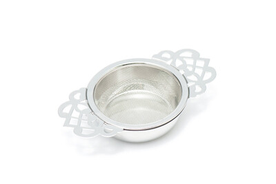 

Stainless Steel Fine Mesh Tea Strainer Filter Infuser with Drip Tray