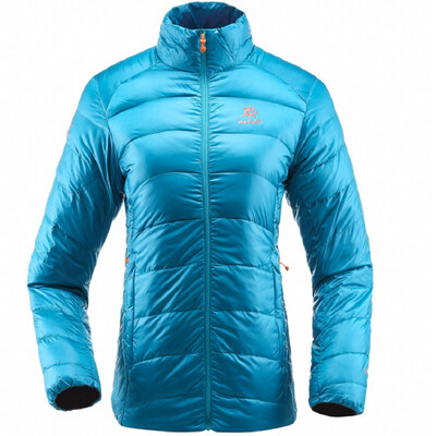 

Kailas (kailas) outdoor down jacket winter women in the short paragraph warm wind thickening down jacket green blue S KG320064