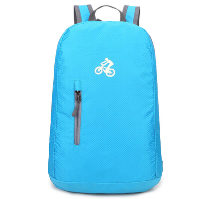 

Landcase легкого рюкзака школьных мальчиков большой емкости путешествие плече сумка Корейского мужчины синие 7550 дней