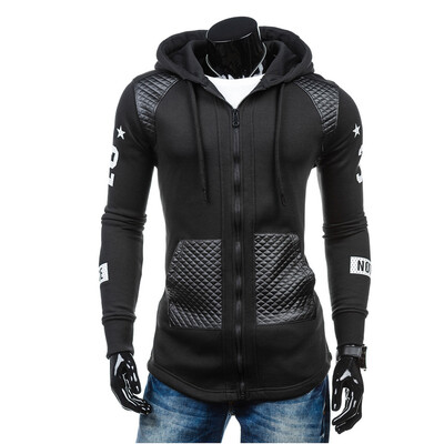 

Casual Men Baseball Hoodie Coat