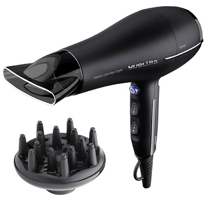 

Yueli hair dryer home HD-054W ​​intelligent induction high-power constant temperature 4 times negative ion ceramic white