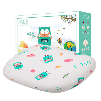 

JaCe Thailand 0-2 year old baby baby natural latex pillow head type pillow