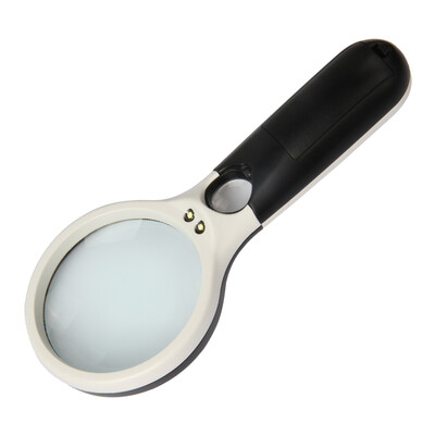 

Feirex FEIRSH HD handheld 20x magnifying glass reading with LED lights 3 times the elderly reading magnifying glass FE10