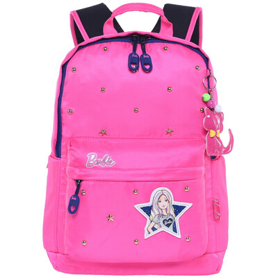 

Barbie children's bags fashion light casual bag large capacity backpack primary school students bag BL0274B treasure blue