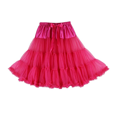 

B&N Woman 63cm One Layer Long Petticoat Tulle Pettiskirt Tutu Skirt Rockabilly