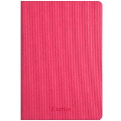 

COMIX C5804 leather surface of the stationery notebook 18K98 pages red