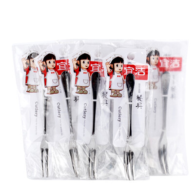 

Yi Jie fork stainless steel fruit fork fork fork 12 only sales JD-7099