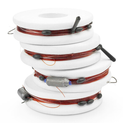 

Vickers WEIS hand-tied to facilitate the line group more specifications tied a good line of fish line fishing line main line sub-line fishing line set a group of four with double hook 3.6M2.0 #