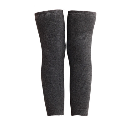 

Heng Yuanxiang knee knee thick wool warm knee knee outdoor sports wind barrier legs gray AE522008