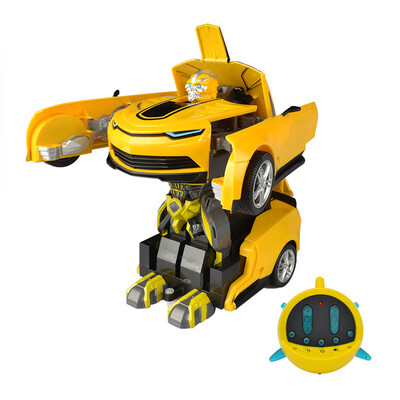 

DOUBLE E Double Eagle Transformed Remote Control Car Boy Gift Battle Hornet Robot Model Charger Children&39s Toy Car