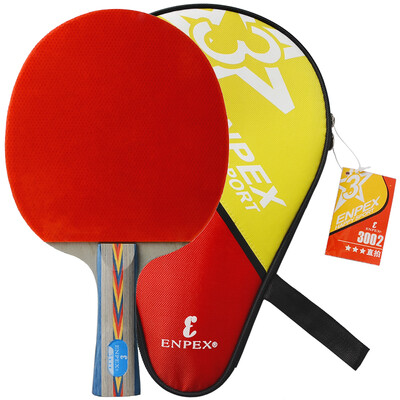 

Lakers enpex ping-pong shot double-sided anti-glue 3-star table tennis racket 3002 trailer single shot