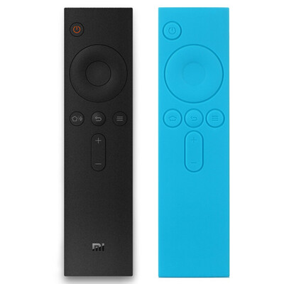 

Your food millet box 3 generations remote control protective cover remote control silicone protective cover accessories TV remote control box case blue