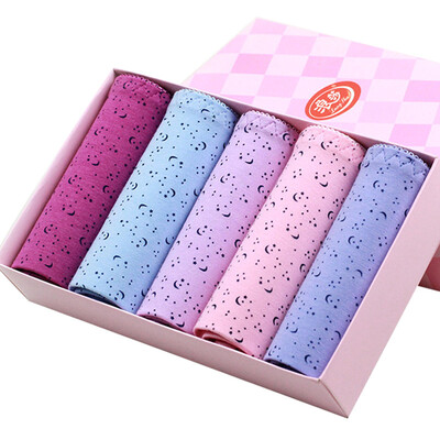 

Jingdong supermarket Langsha LangSha LW45 ladies underwear cotton cute sexy no trace briefs 5 boxed 160