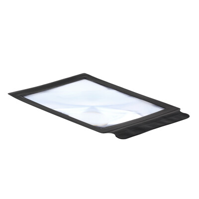 

Full Large Flat Page Magnifying Glass Sheet Reading Aid Lens Magnifier