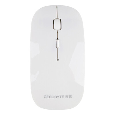 

Yixing (GESOBYTE) WM1001 перезаряжаемая беспроводная мышь белого цвета