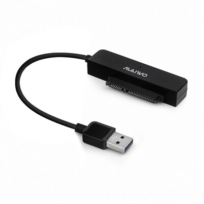 

Maiwo MAIWO K104A USB3.0 вращение жесткого диска SATA конвертер адаптер кабель Easydrive 2,5-дюймовый жесткий кабельной линии белый