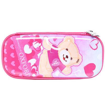 

Oxford University (UNIVERSITY OF OXFORD) Bear Pencil Bag Fashion British Wind Stationery Pencil Bag Primary School Student Pencil Box Student Supplies J813 Deep Blue