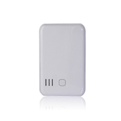 

5000mAh power bank Backup Powers Mobile Power Supply White