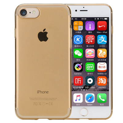 

Locke (ROCK) Apple 7/8 оболочка телефона iphone7 / 8 защитная крышка ТПУ тонкий силиконовый мягкий корпус золото