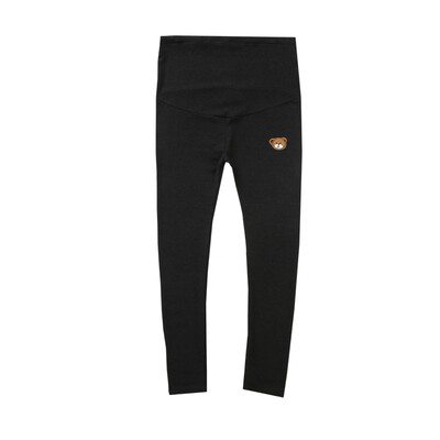 

Pui Mummy Maternity Leggings Touching Leggings B7051 Dark Gray