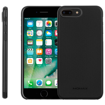 

MOMAX iPhone7 / 8plus mobile phone case Apple 7 / 8plus mobile phone case PP thin protective shell 5.5 inches of real black